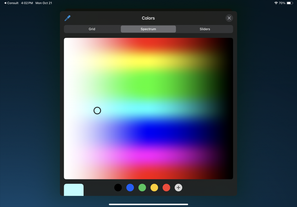 Custom Color selector